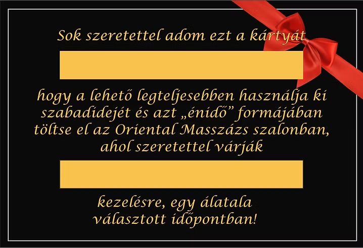 Ajándék utalvány